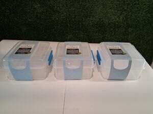 3 Pack Complete Home Reusable Sandwich Container Dual Compartment Walgreens